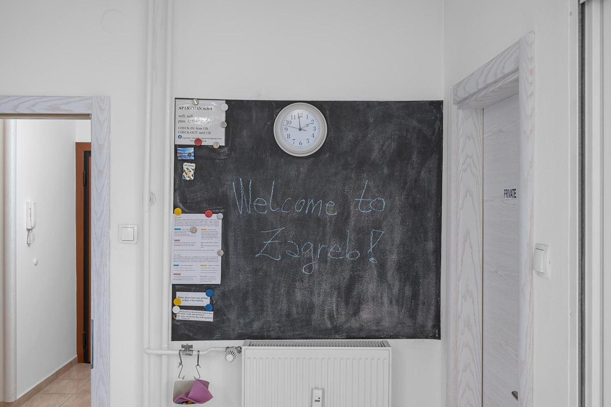 Apartman I Sobe Sofi With Common Kitchen Bathroom And Toilet Zagreb Eksteriør billede